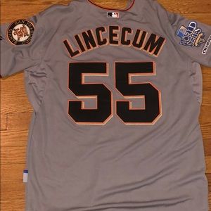 tim lincecum jersey for sale